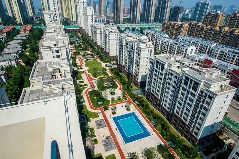 泰和上筑高层区景观绿化工程